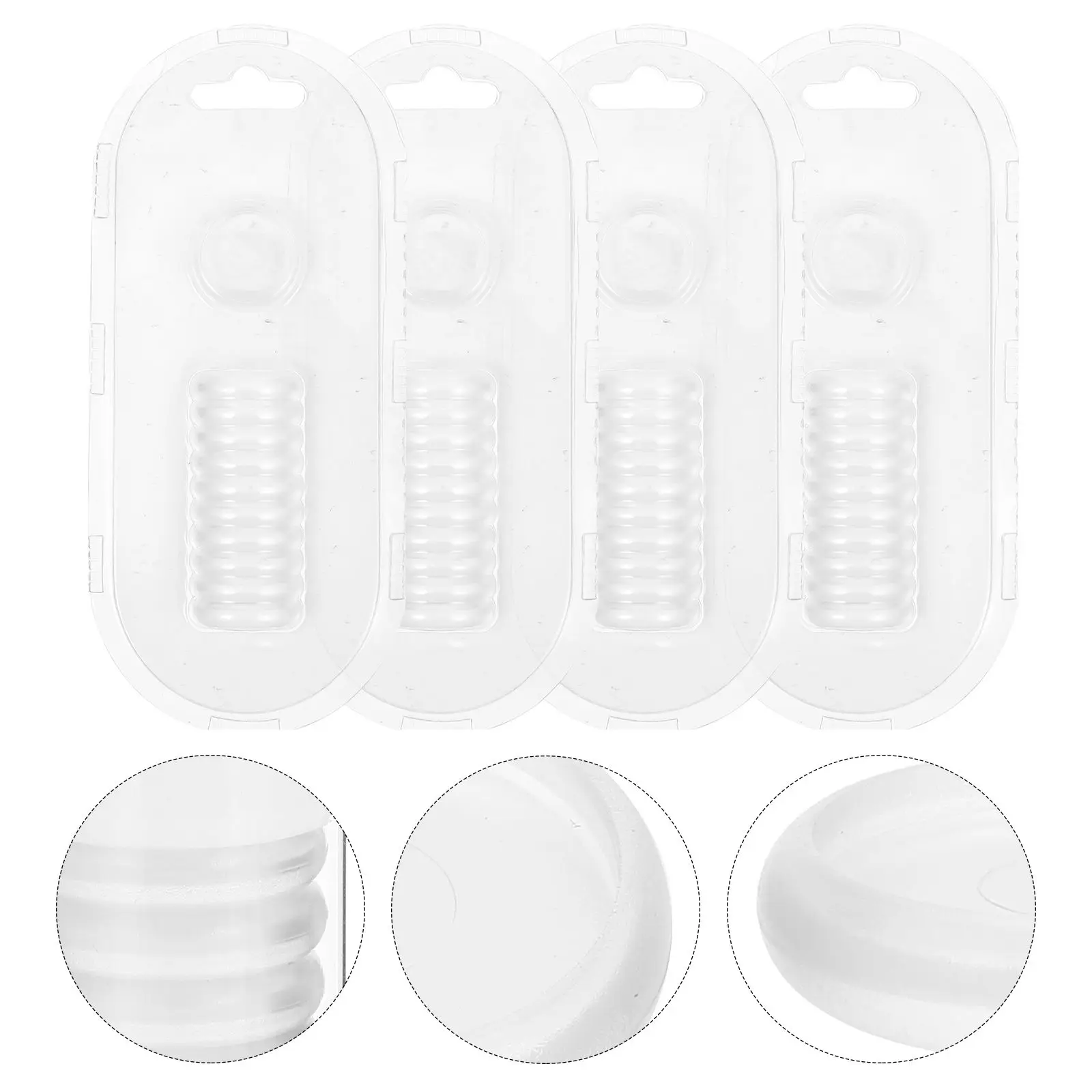 44 Pcs Disc Binding Buckle Scrapbook Discs Ring Circa Binders Mini for Planner Loose Leaf Abs Discbound Rings Office