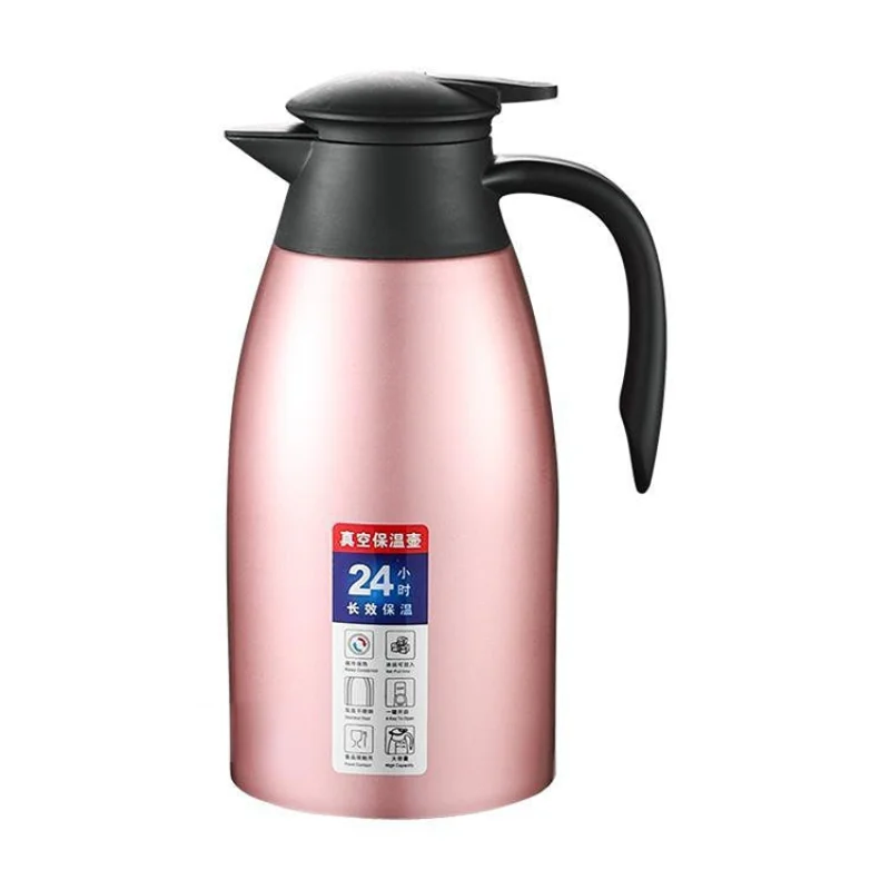 Xiaomi 2L Bottiglia di caffè termico Boccette sottovuoto in acciaio inossidabile Ufficio Thermos per caffè caldo Bollitore isolante Thermos per