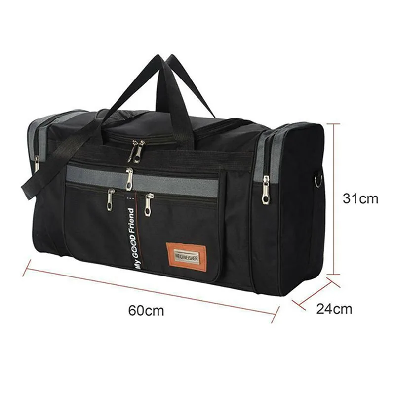 Oxford Travel Bag Handbags Large Capacity Carry On Luggage Bags Men Women Shoulder Outdoor Tote Weekend Waterproof Duffle Bag