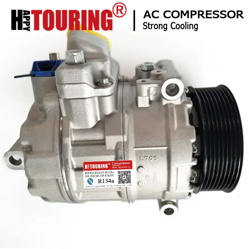 AC Compressor For Land Rover Discovery 3 LION 2.7L Diesel LR3 2004 to 2009 LR012795 LR014064 JPB000183 8H2219D623CA 248300-0780