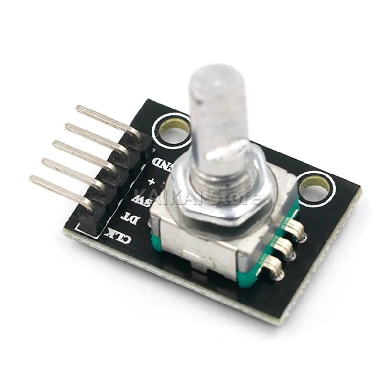 360 Degrees Rotary Encoder Module For Arduino Brick Sensor Switch Development Board KY-040 With Pins