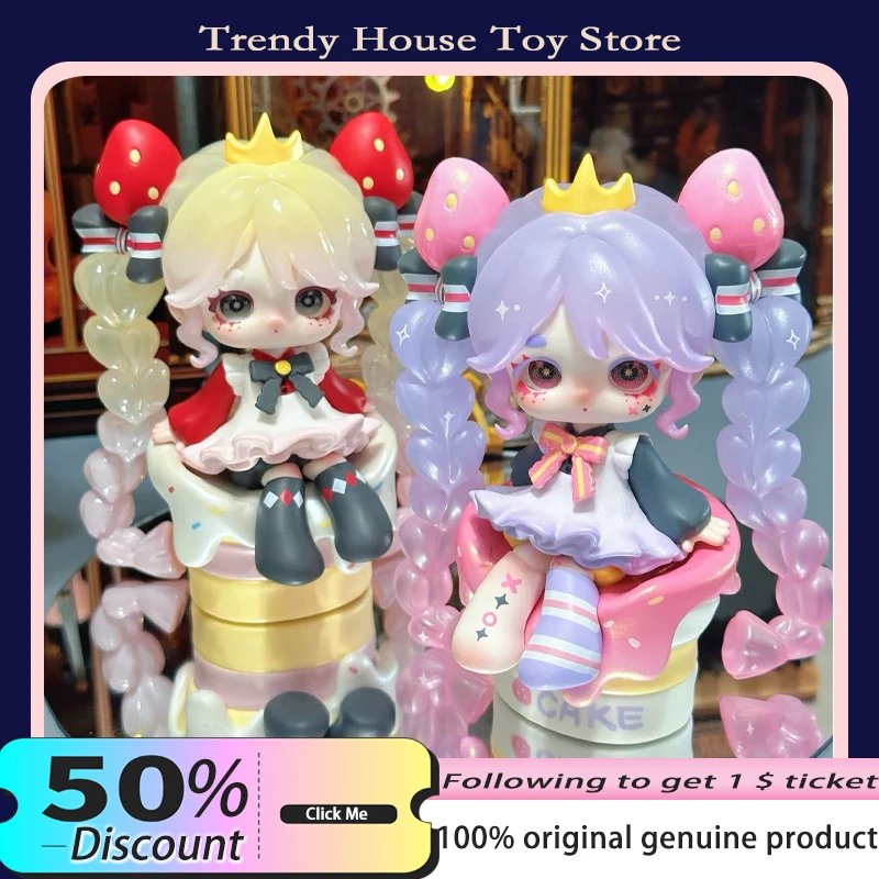 

Ninita Magic Mirror Paradise Series слепая коробка милые фигурки Ninita V1 украшение для рабочего стола модные игрушки кукла подарок на день рождения для девочки