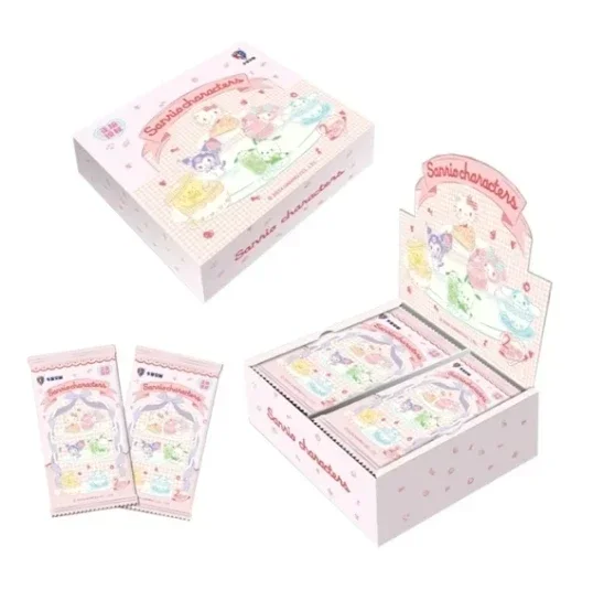 Genuine Sanrio Card Life Diary Sanrio Family Coolomi Life Diary HelloKitty Pink Cute Collection Card Toy Gift