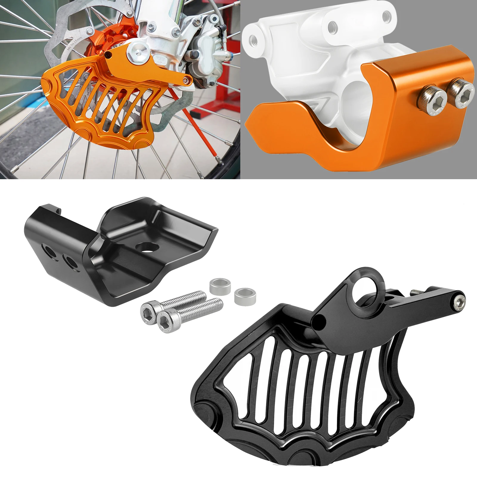 

For KTM EXC 300 EXCF 350 SXF 450 For Husqvarna TE 300 2016-2023 For GasGas EC 300 Front Brake Disc Guard Right Fork Leg Guard