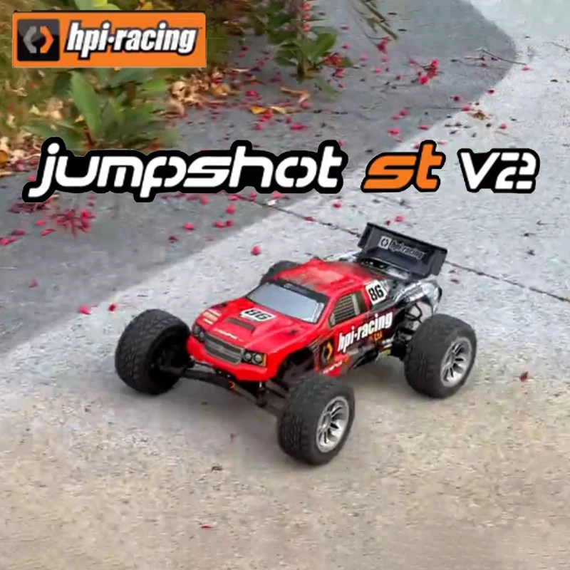 

Радиоуправляемая электрическая внедорожная машина HPI Jumpshot ST V2 Flux 1/10 с приводом на два колеса, гоночная модель на пульте управления