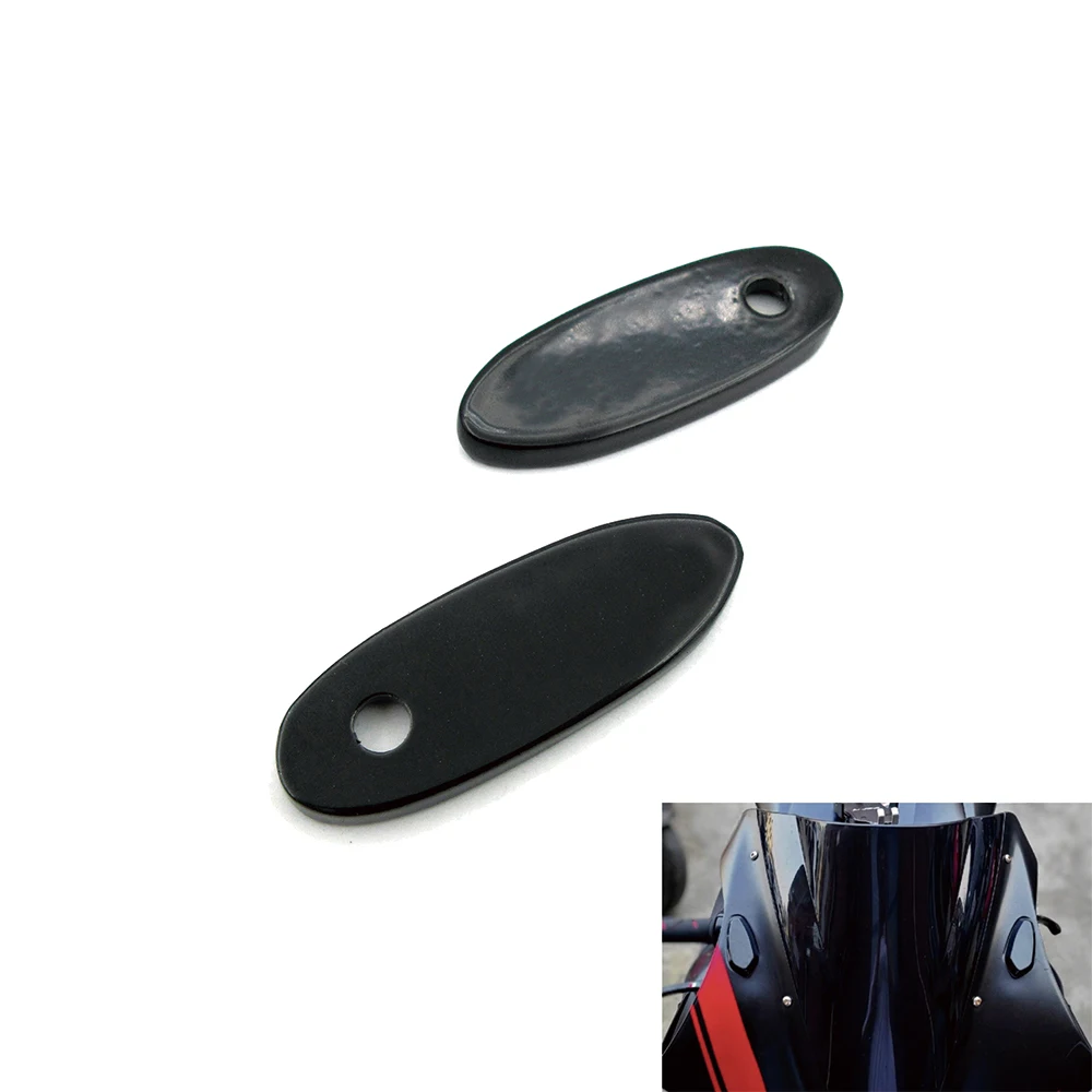 Motorcycle Mirror Block Off Caps Mirror Base Plates Cover For Suzuki GSXR600 92-12 GSXR750 91-12 GSX-R1000 01-12 GSXR 1100 93-98