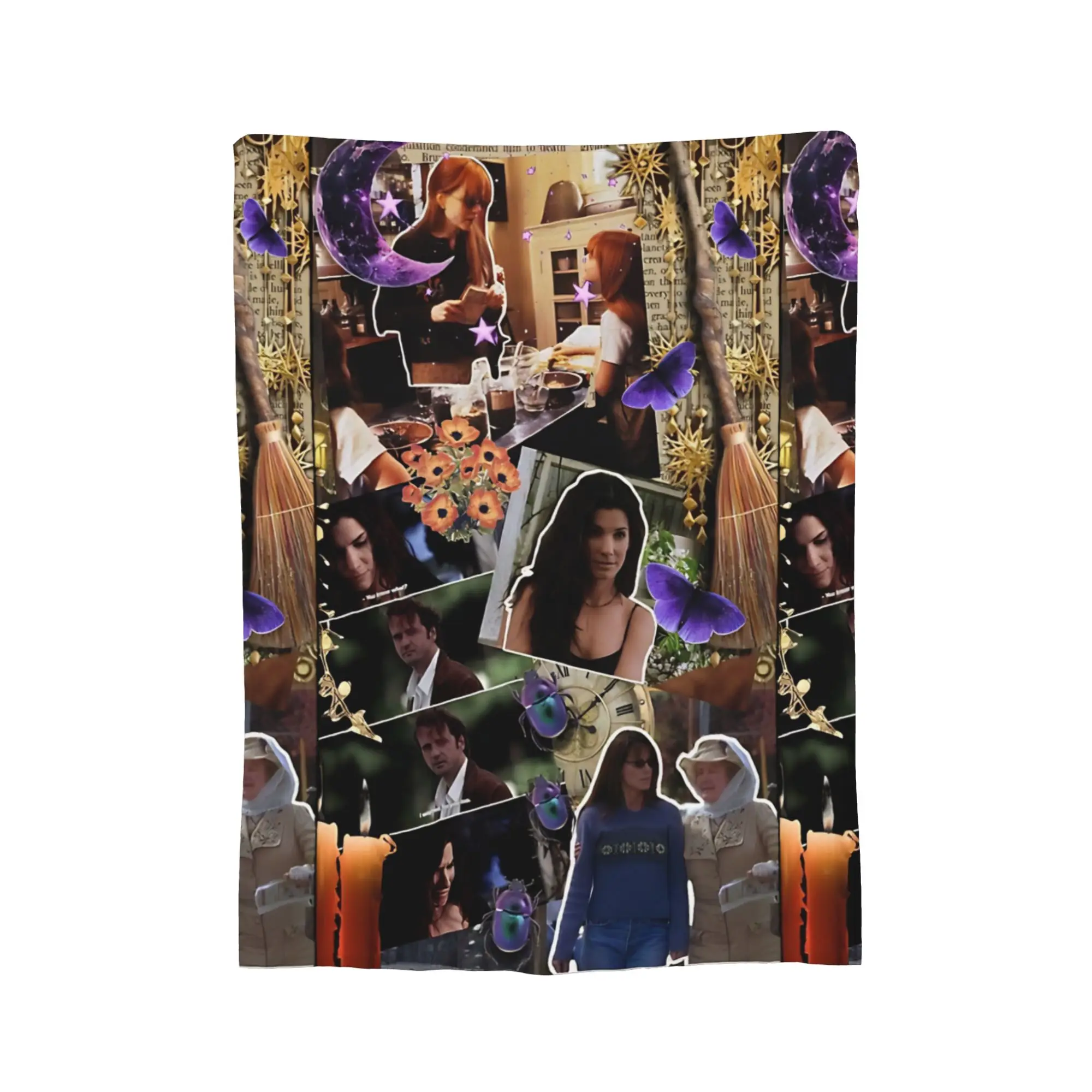 Practical Magic Love, Sisters  & Starlight  Blankets  Wool Awesome Soft Throw Blanket for Bedspread Summer