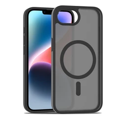 Ultra-Thin for MagSafe Compatible Case for iPhone 16e 2025 - TPU/PC Silky Smooth Touch Wireless Charging Shockproof Cover