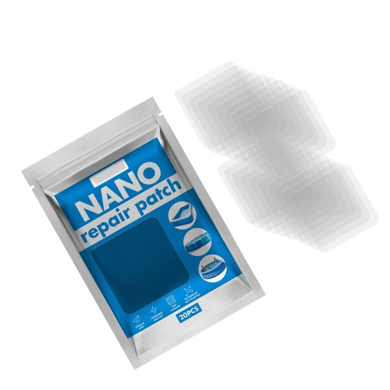 10/20/30x Adhesive Repair Tape Waterproof Repair Patches for Tent Swimming Rings Y9RF