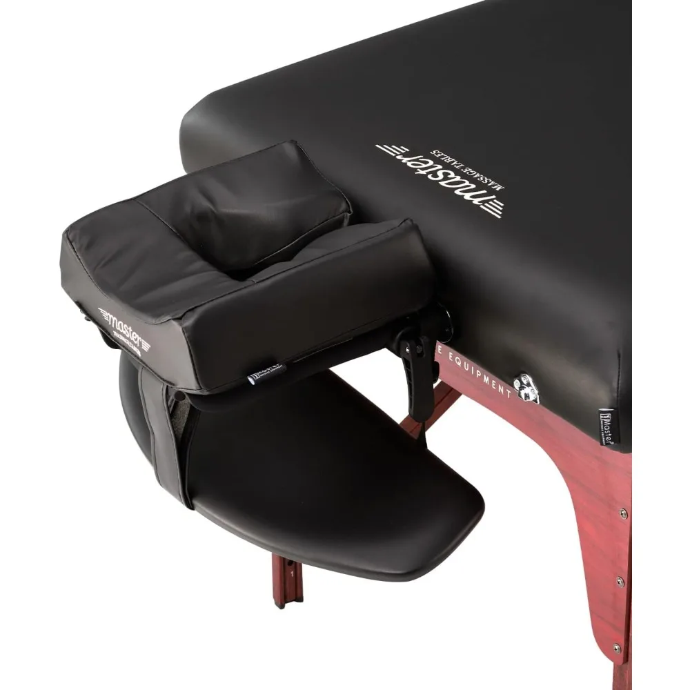 Montclair Pro Portátil Pacote Mesa De Massagem, Memória Espuma Amortecimento, Painéis Reiki, Shiatsu Cable Release, 31"