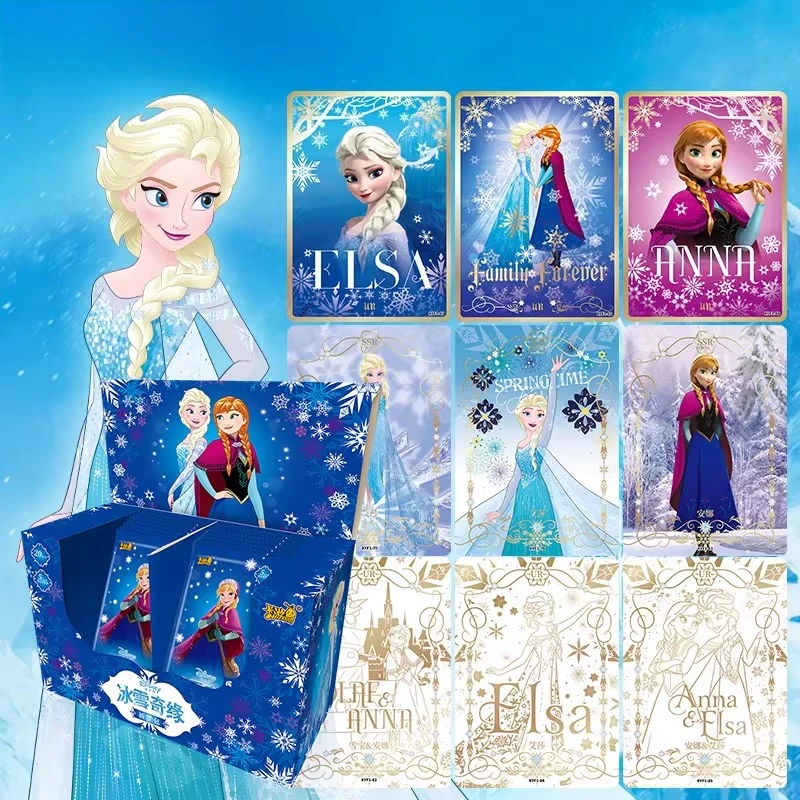 

Authentic Disney series Frozen merchandise Elsa princess SSR collection card children's toys birthday gift