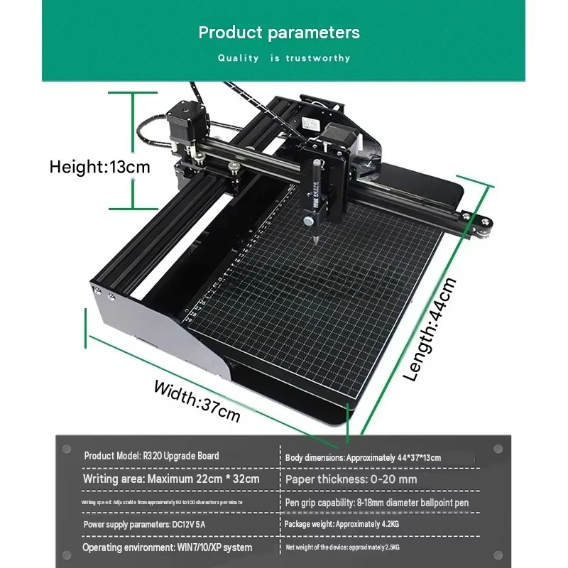 Intelligent Form Filling Notebook Drawing Engineering Blueprint High Speed Automatic Writing Machine