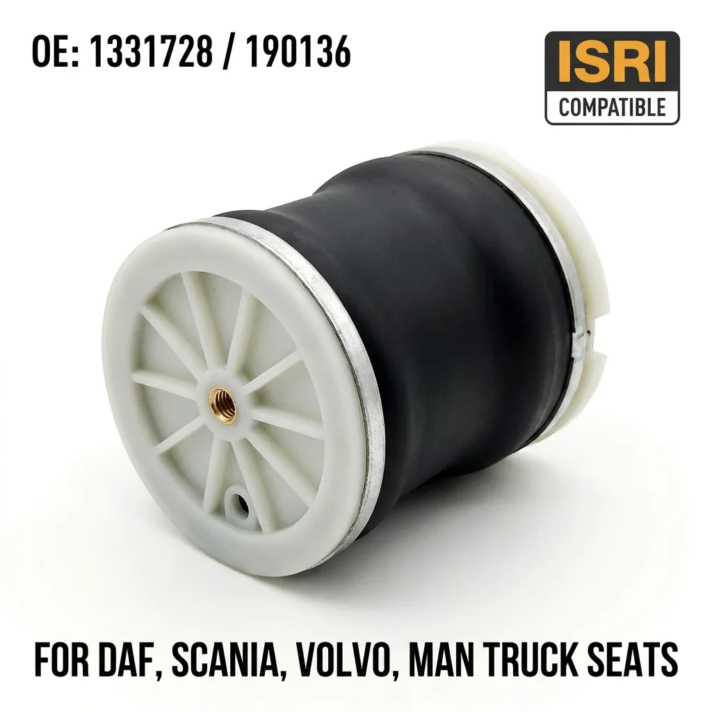 1331728 190136 SD0009 Truck Seat Air Spring Bellow for DAF 95XF 85CF for Scania 4-Series for IVECO Volvo for ISRI 6800 6820 Seat