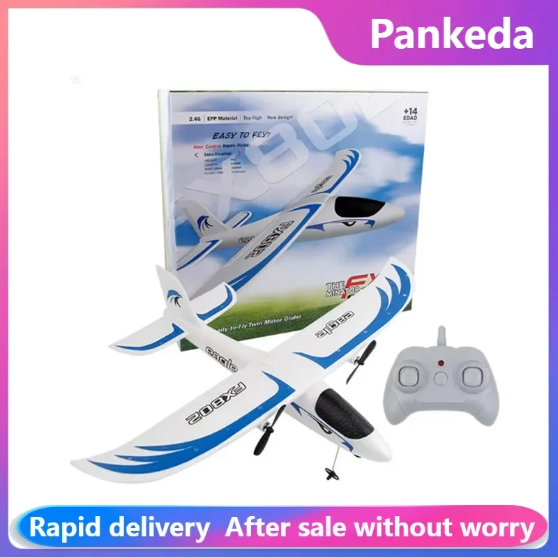 Beginner RC Plane UAV 2.4G Kit Glider Remote Control Airplane Flying Distance 150 Meters Multiple Configuration Aircraft Toy