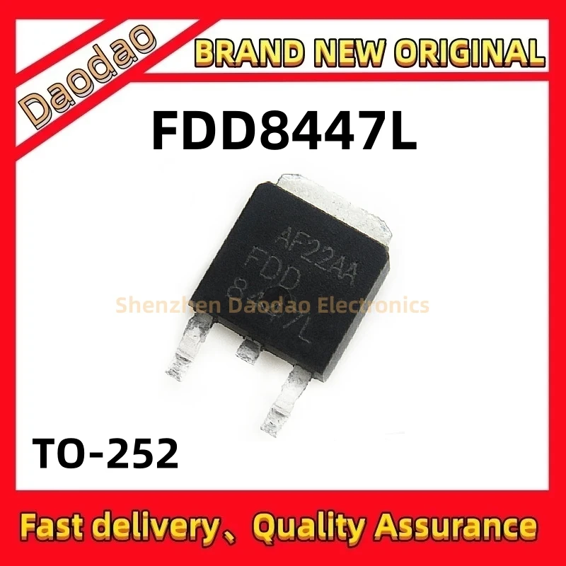 10 quality new FDD8447L FDD8447 LCD High voltage MOS transistor IC MCU chip TO-252