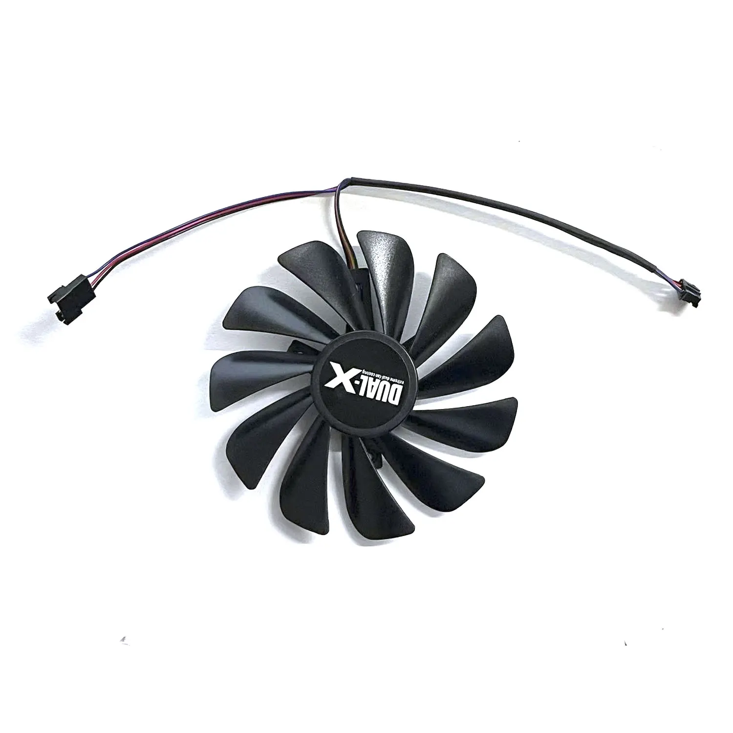 DIY new GPU fan 4PIN 95MM R9 380 390 GPU fan suitable for Sapphire R9 370X 4G D5 Ultra Platinum OC graphics card cooling