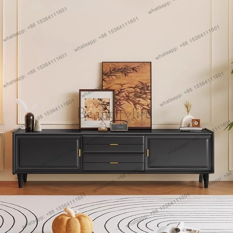 

French Solid Wood TV Stands Nordic Creative Living Room Storage TV Cabinet Designer Home Furniture Modern Tv Stand