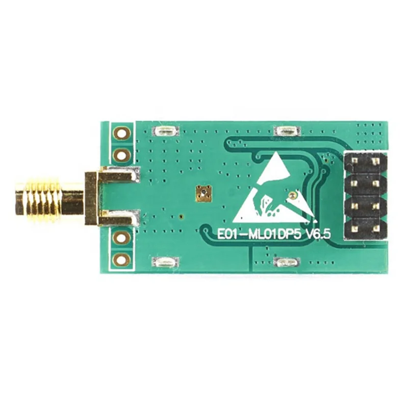 

E01-ML01DP5 NRF24L01P + PA + LNA 2,4G Модуль беспроводного приемопередатчика 2500M Пульт дистанционного управления RF Беспроводной модуль