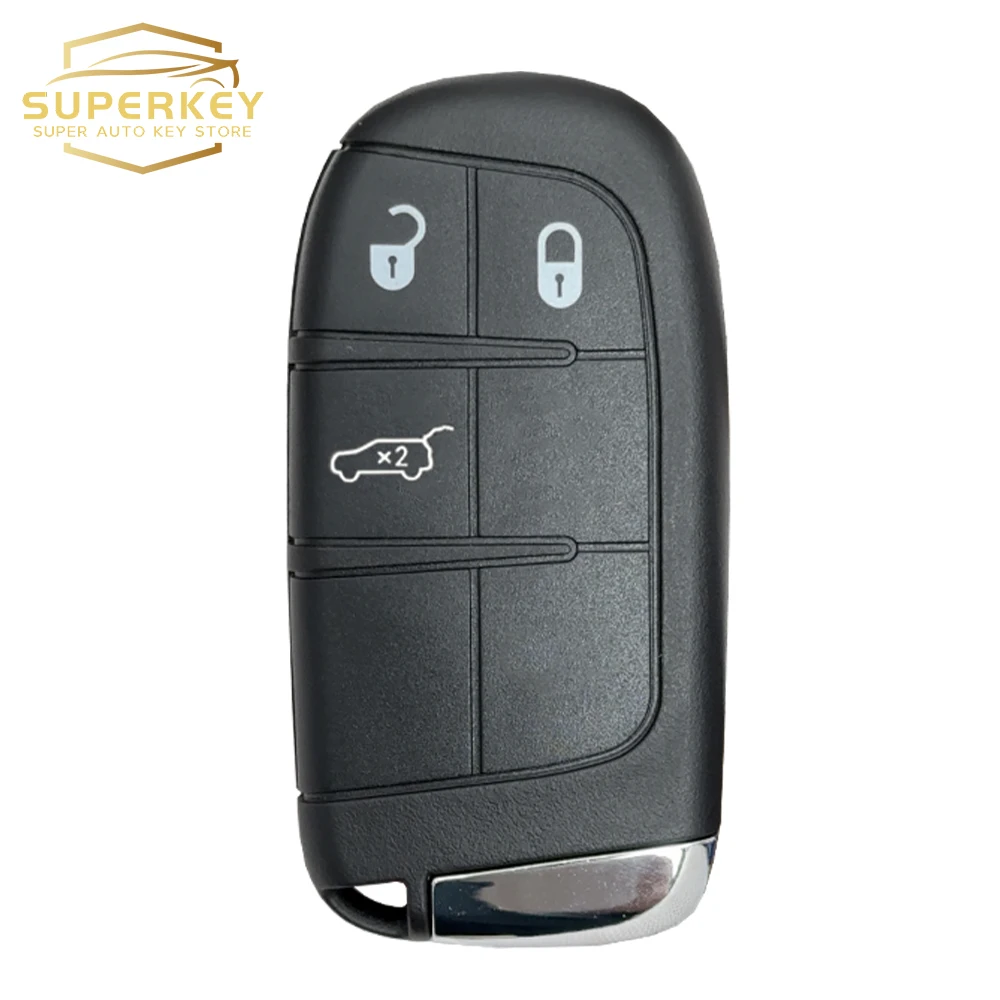 SUPERKEY M3N-40821302 For Fiat 500 500L 500X 2016-2019 433MHz 4A Chip 3/4/5 Buttons Smart Remote Car Key Fob SIP22