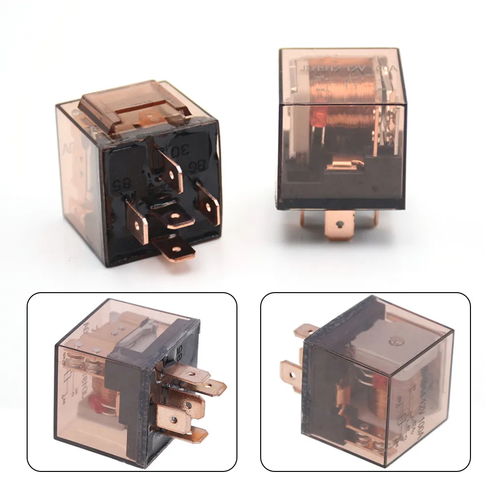 Реле управления автомобиля, грузовик, 12 В, 100 А, реле, устройство автоматического управления, детали мотоцикла, розетка, крепление, подключение с тройным зажимом