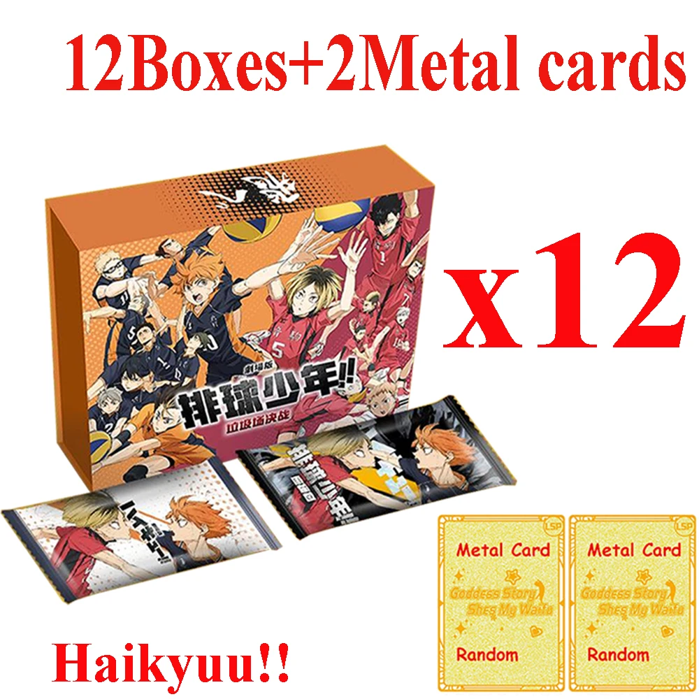 Sprzedaż hurtowa nowego Haikyuu!! Oikawa Tooru kart kolekcjonerskich Iwaizumi Hajime Koutarou karty do zbierania kolorowy papier Tcg CCg Booster Box