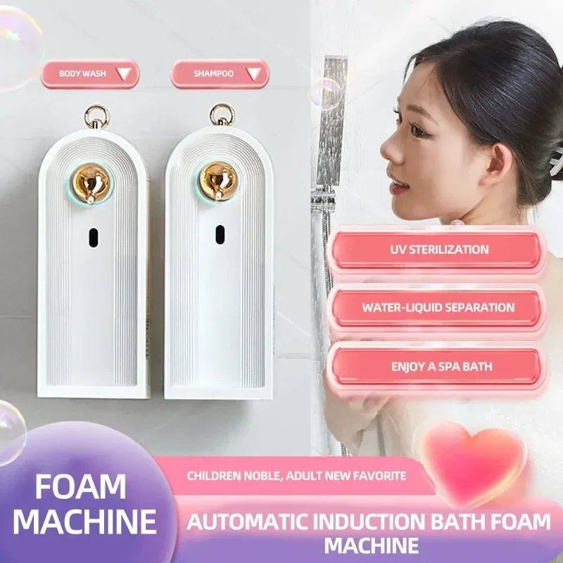 Suitable for Intelligent Induction Soap Dispenser Automatic Out Of The Foam Machine Multifunctional Hand Washing