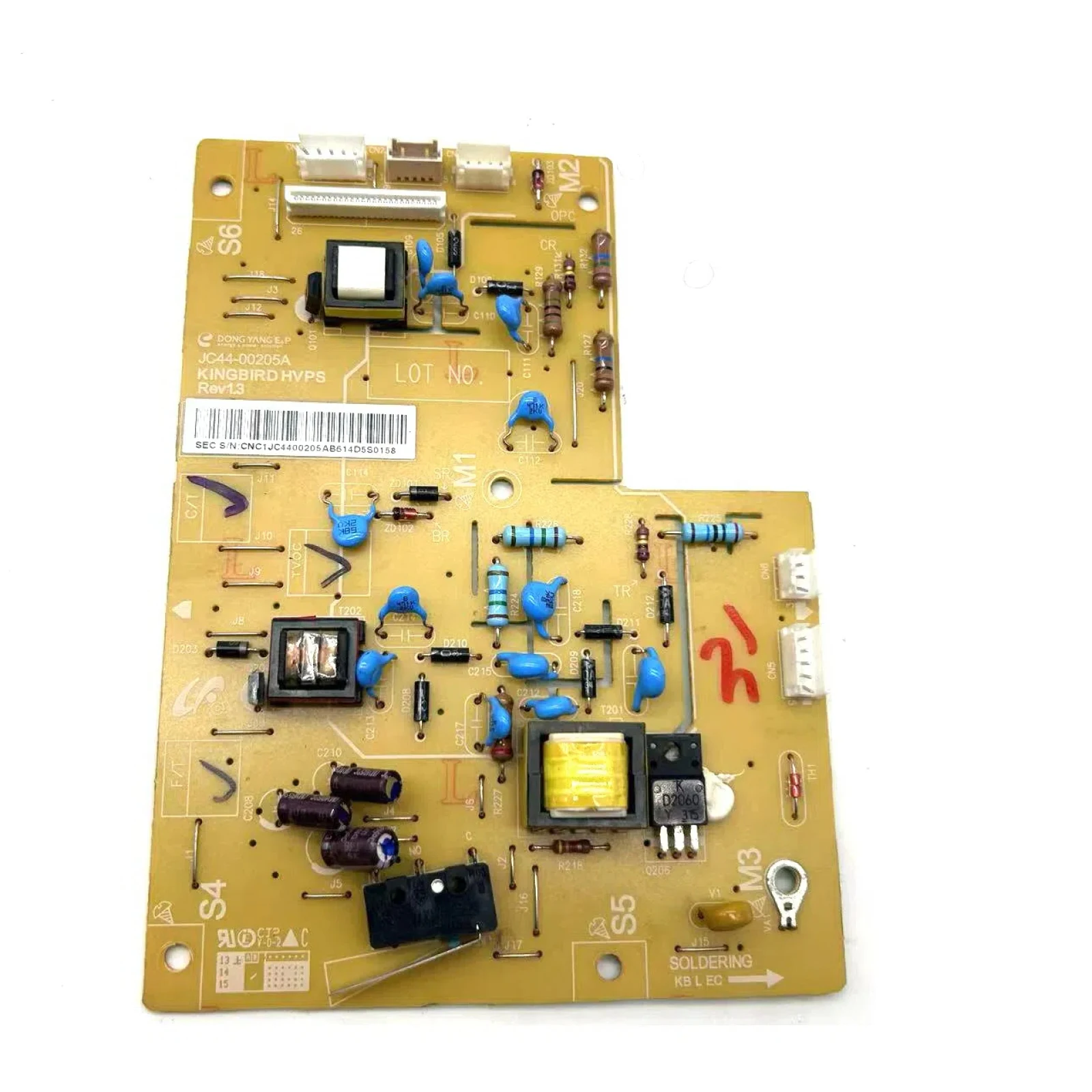 SCX-4729FD Hochspannungsnetzteil JC44-00205A Passend für Samsung SCX 4729FD Druckerteile