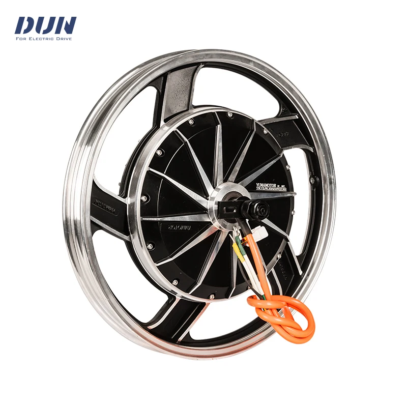 

YUMAMOTOR 17x1.6" 3000w 253 80kmh 40H Brushlss DC In-Wheel Hub Motor