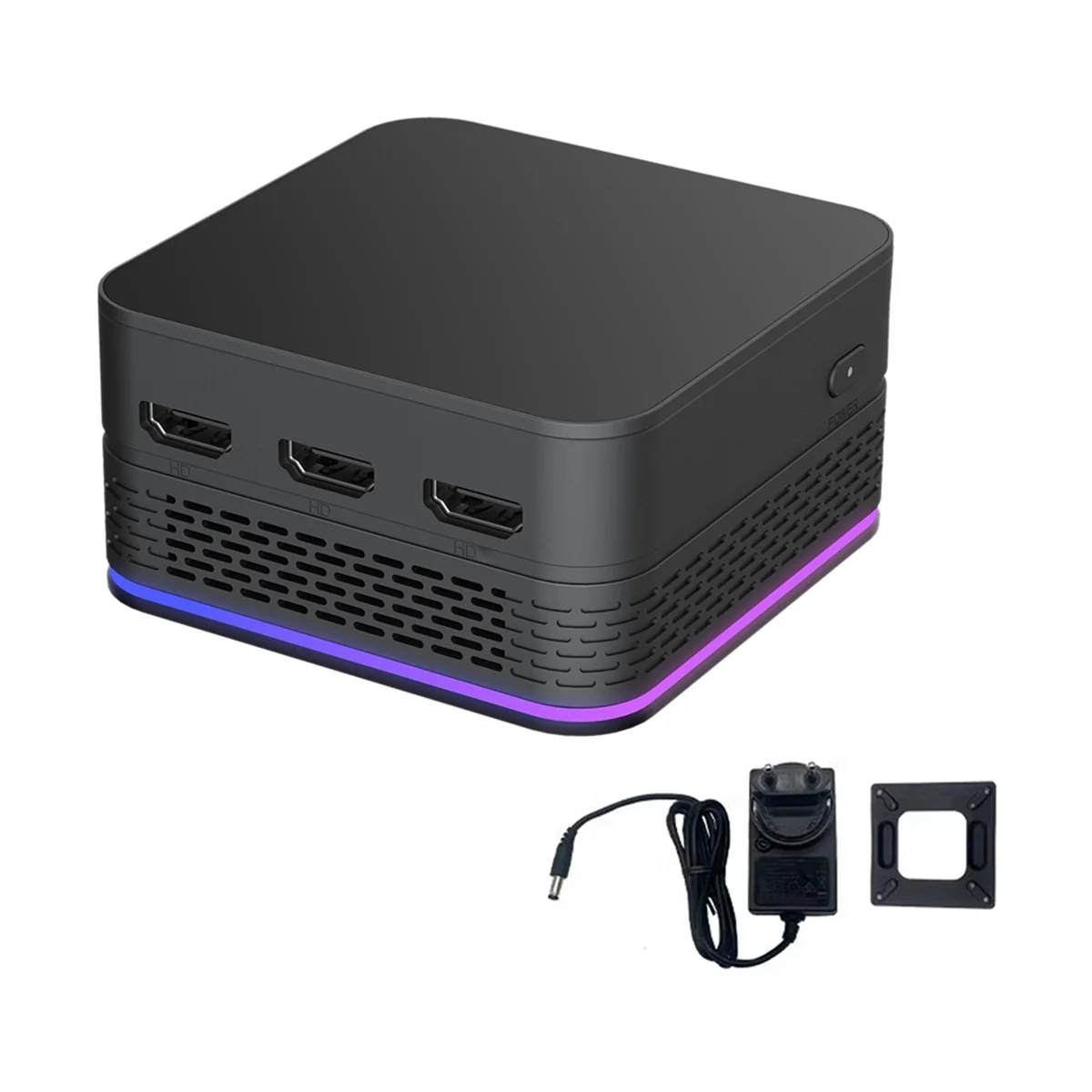 Imagem -06 - Portas Duplas Gigabit Ethernet Quad-core Quad-threaded ue t9 Plus Mini pc Alder Lake N100 Ddr5 sem Ssd 16gb