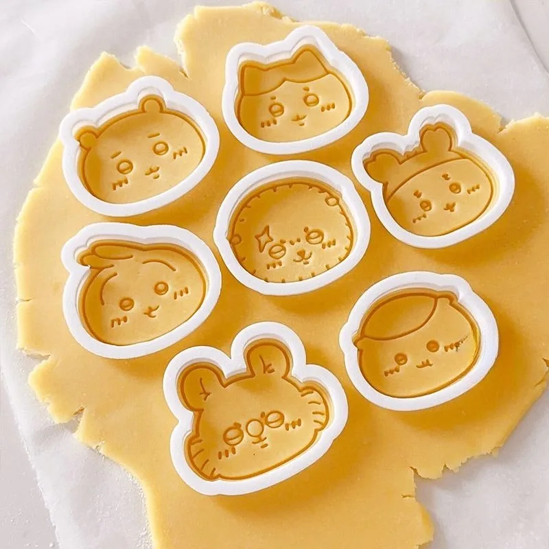 Cartoon Kawaii New Cookie Cutter Clay Die Printing Novel Pattern Design Clear Print Exquisite Details Fine Workmanship Chiikawa