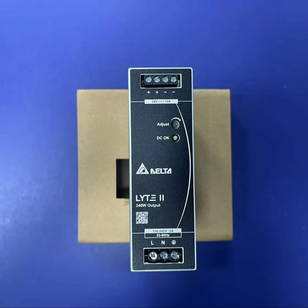 

LYTE II Series DRL-24V240W1EN DIN Rail Power Supply 24V 10A 240W