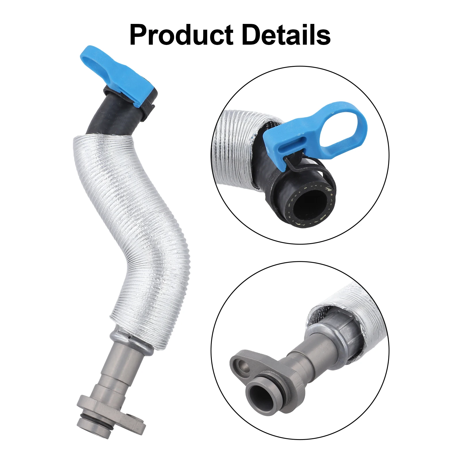 Turbo Oil Return Pipe for Mini For Cooper S For R56 R57 For R58 R59 with OEM Number 11658617069 Metal Construction Replacement