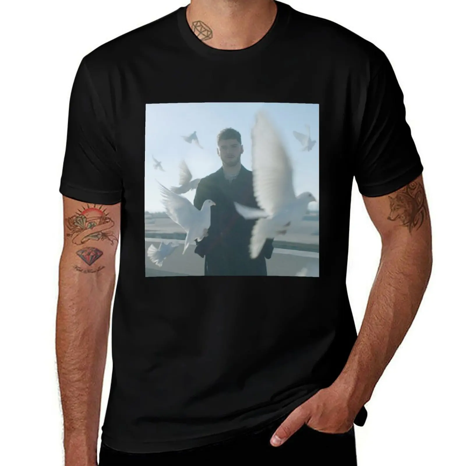 

Bazzi Soul Searching T-Shirt anime t shirts oversize t shirt man plain T-Shirt