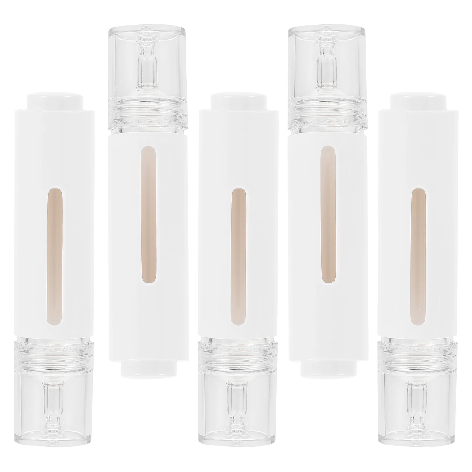 5 PCS Needle Essence Liquid Bottle Perfume Practical Dropper Travel Bottles Essential Oil Simple Sub Empty Refillable