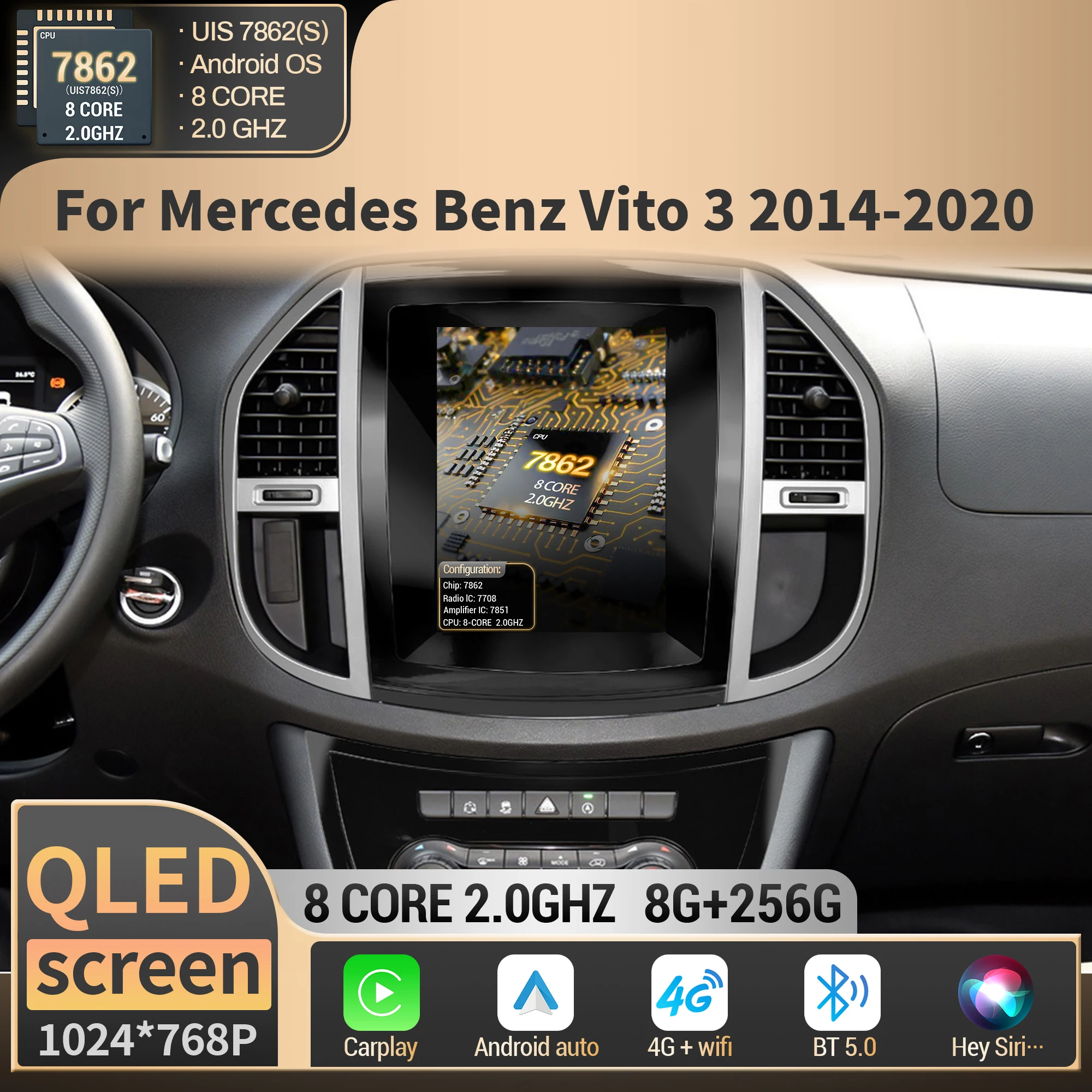 9.7Inch For Mercede… - image