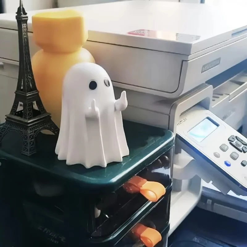 Multi-Functional Ghost Statues Cute Ghosts Small Horror Ghosts Halloween Home Decorations Coffee Table Centerpieces Shelf Decora
