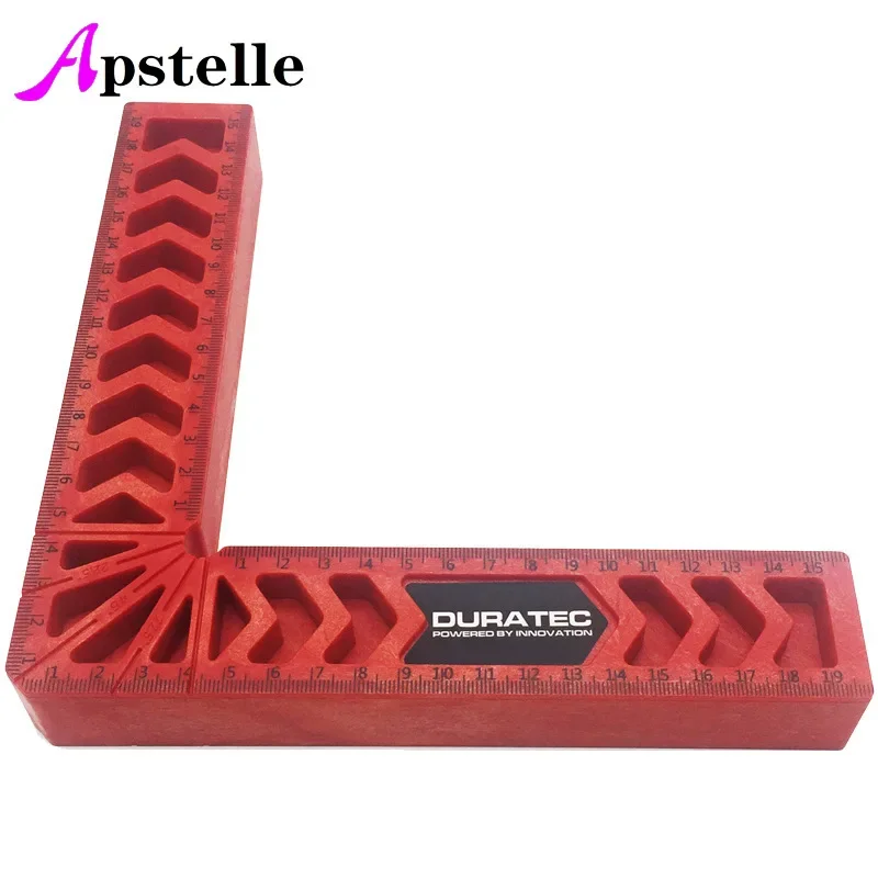Grampo do ângulo direito de Apstelle, Régua do suporte do L-quadrado, Ferramentas do Woodworking, Carpintaria, 3 ", 4", 6 ", 8"
