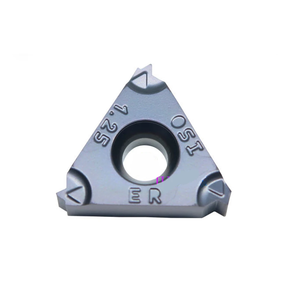 

New Original External Threaded Inserts 16ERM 1.25ISO IC908 Carbide Inserts 16ERM 1.25 ISO IC908 Cutting Blade Tool