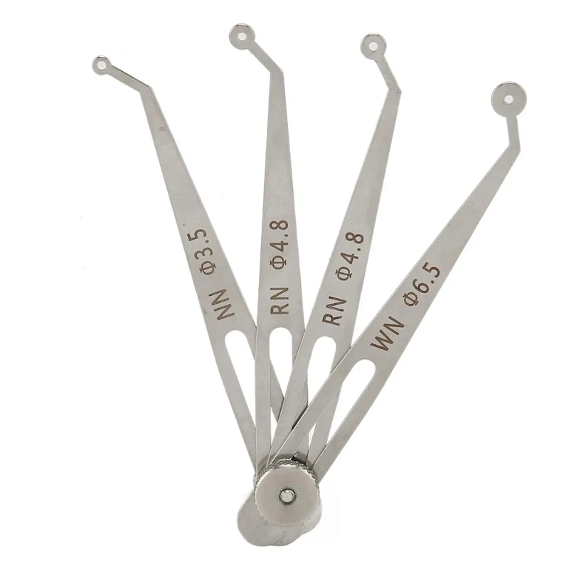 طب الأسنان زرع الفجوة قياس الفرجار الأسنان قابل للتعديل تحديد المواقع التخطيط حاكم أطباء الأسنان بين الأسنان أدوات مساطر قياس #4