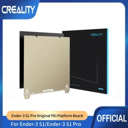 Creality Ender-3 S1 Pro Original PEI Textured Surface Panel Magnetic Detachable Flexible Spring Heat-Resistant Bed Board