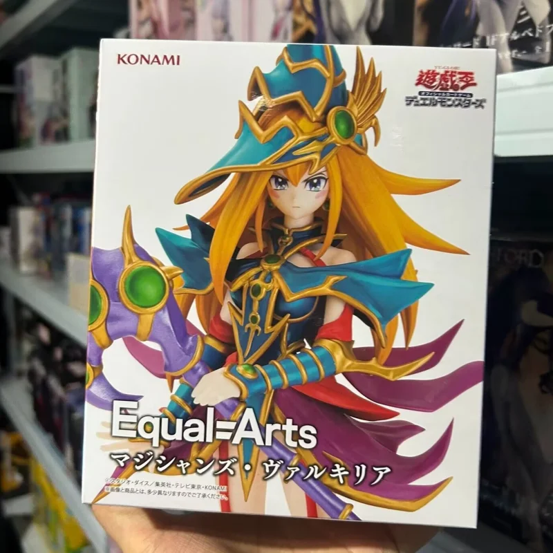 

Новинка в наличии Yu-Gi-Oh! Живописная фигурка 27 см, натуральная аниме-игрушка, равные искусства, волшебник, девушка, Конами, фигурка, модель, Коллекционная игрушка в подарок