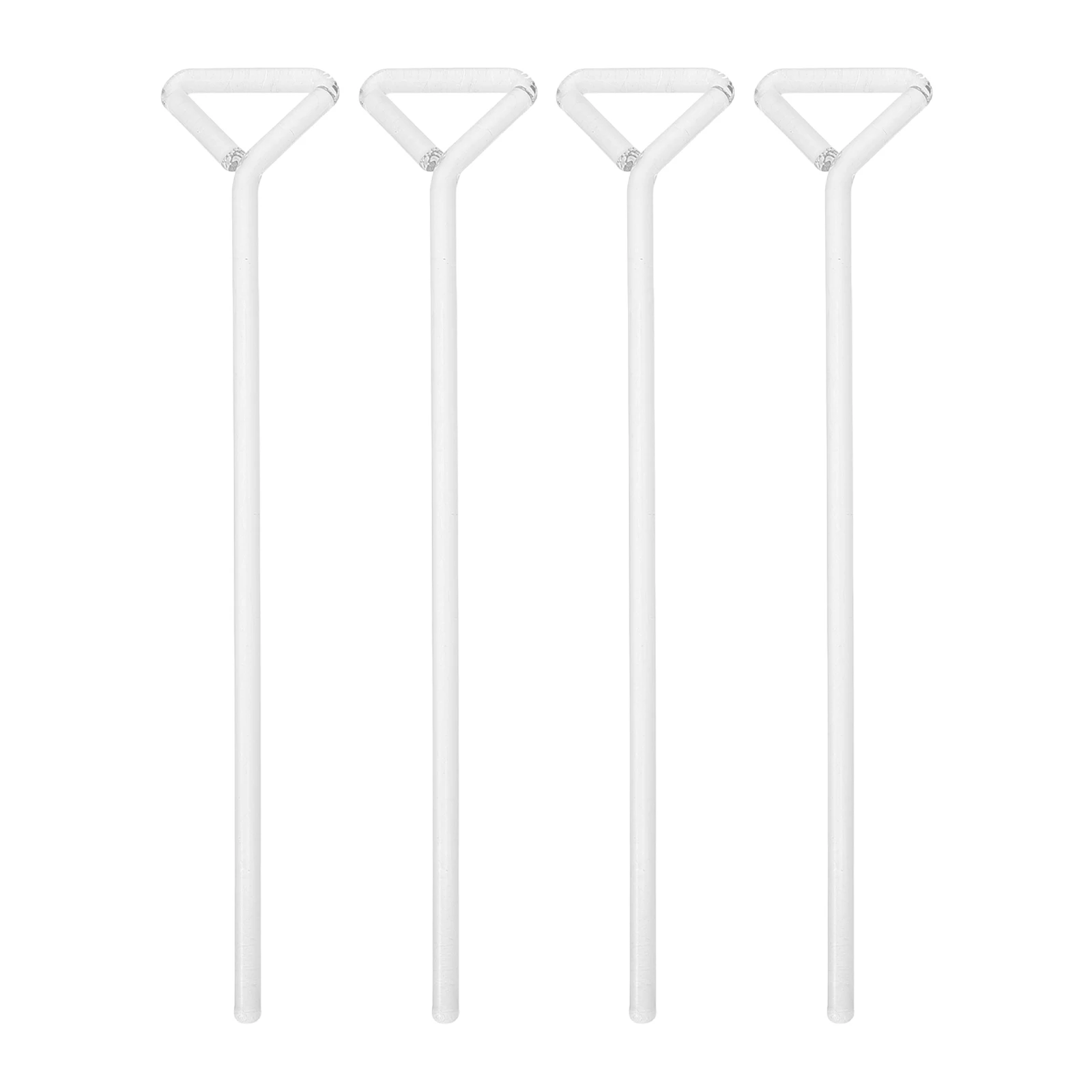 

4 Pcs Glass Coating Rod L-shaped Cell Spreader Laboratory Applicator Glue Stick
