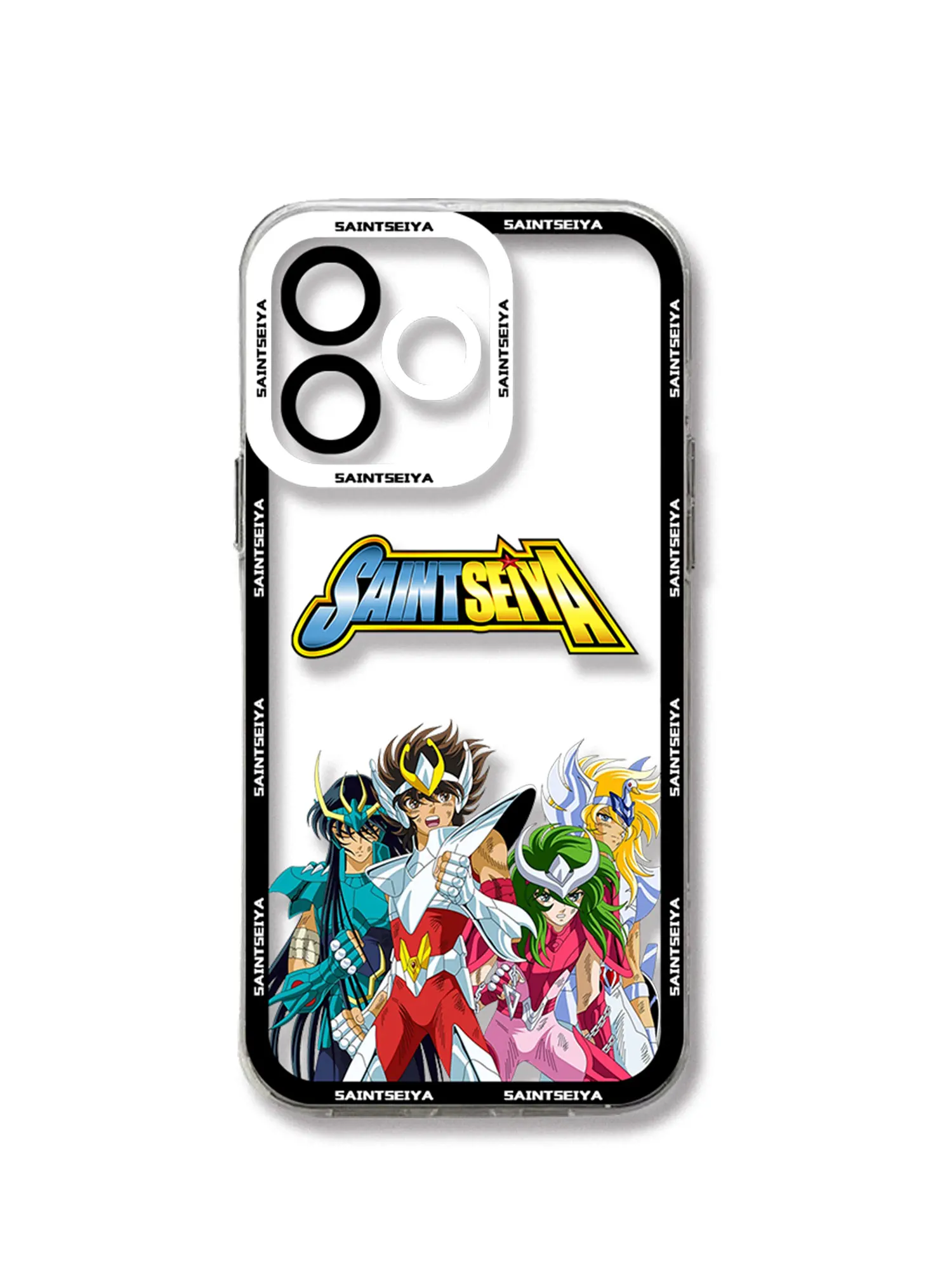 Hot Saint Seiya Hyoga Shiryu Cartoon Phone Case For Samsung S24 S23 S22 S21 S20 S10 FE Note20 Plus Ultra 5G Clear Soft TPU Cover