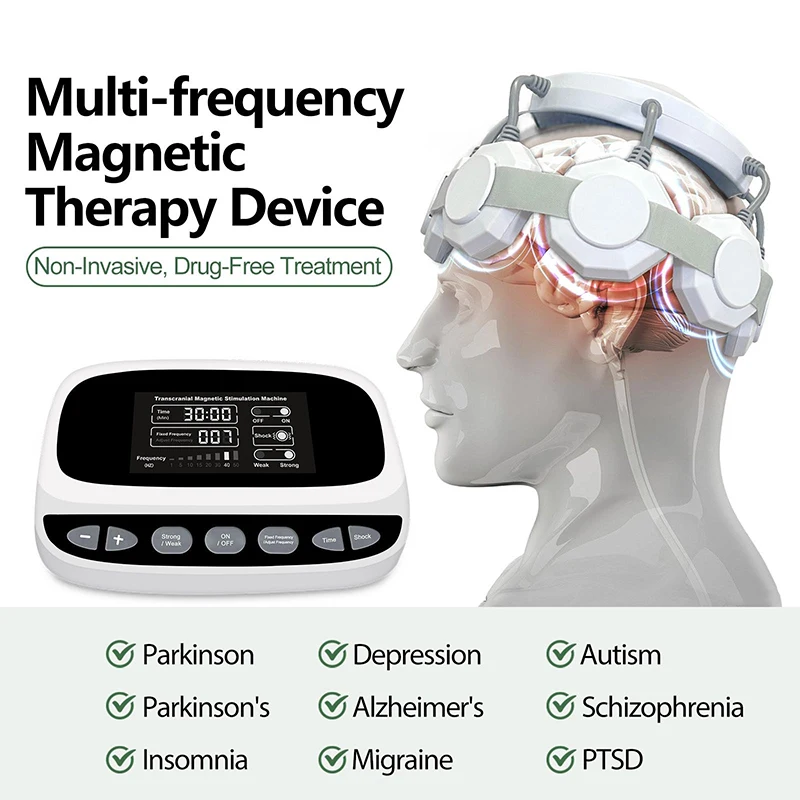 Non-Invasive Neuro Feedback Device Brain Health Equipment For Ptsd Schizophrenia Anxiety Depression For Home Use