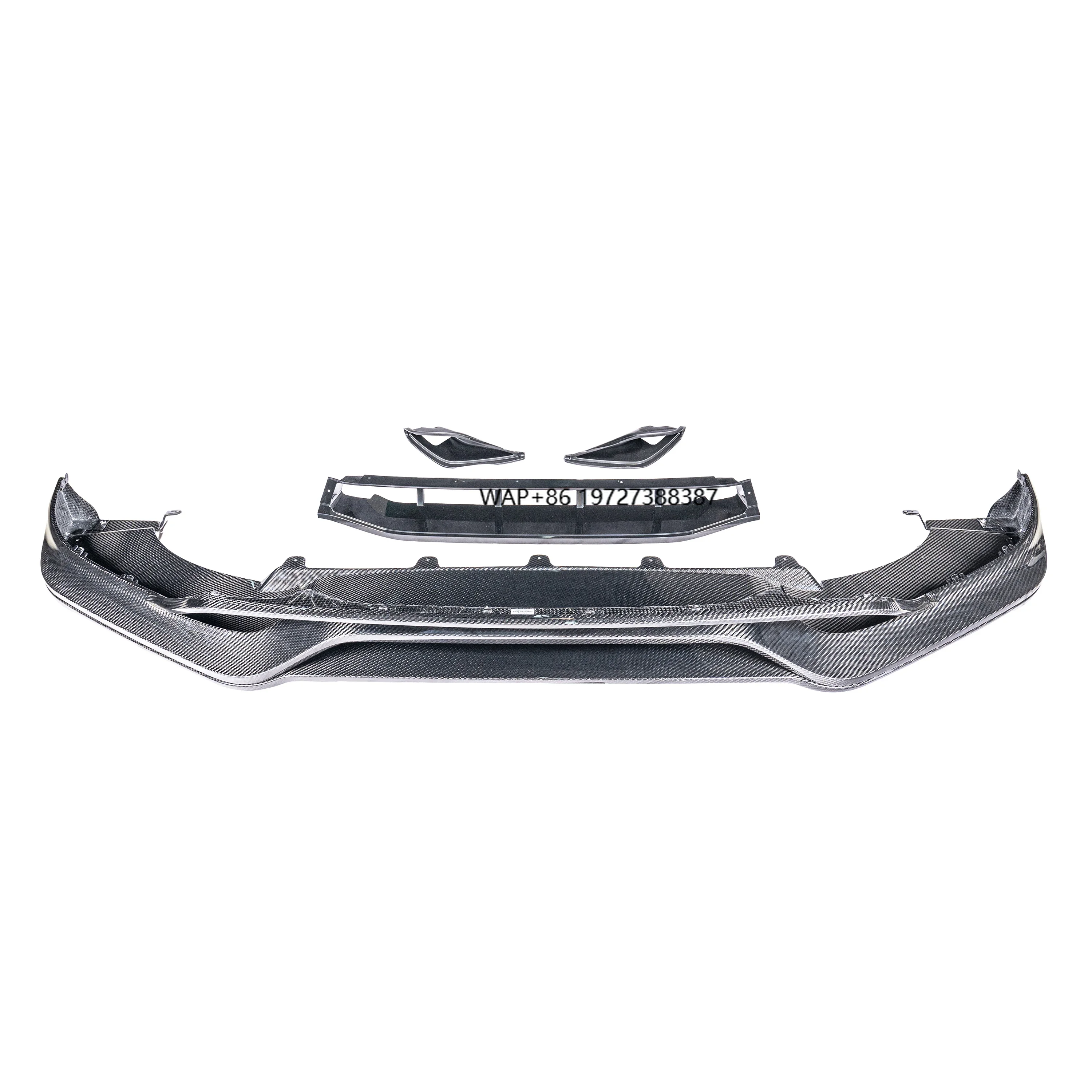 for  2018-2023 GTS SD Sport Design Turbo Bodykit Upgrade TKT Front Bumper Front Lip Spliter Front Spoiler