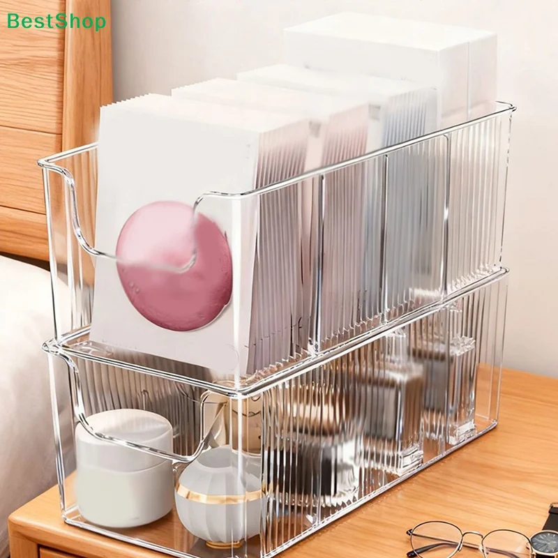 ❀Face Mask Storage Box, Skincare Product Storage Box, Dressing Table Storage Box, Cosmetic Storage Box, Perfume Holder