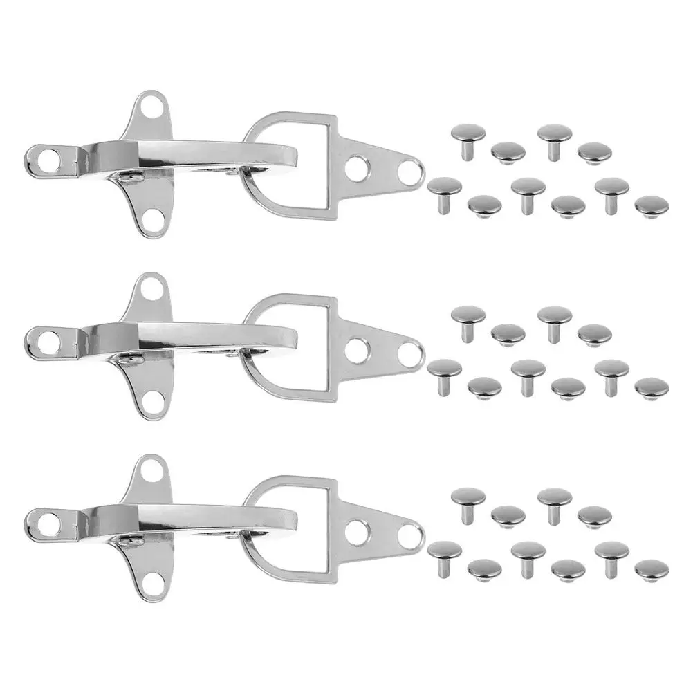 

3 комплекта металлических кнопок-защелок для ремней, замена застежек для пальто, аксессуары для пуховиков