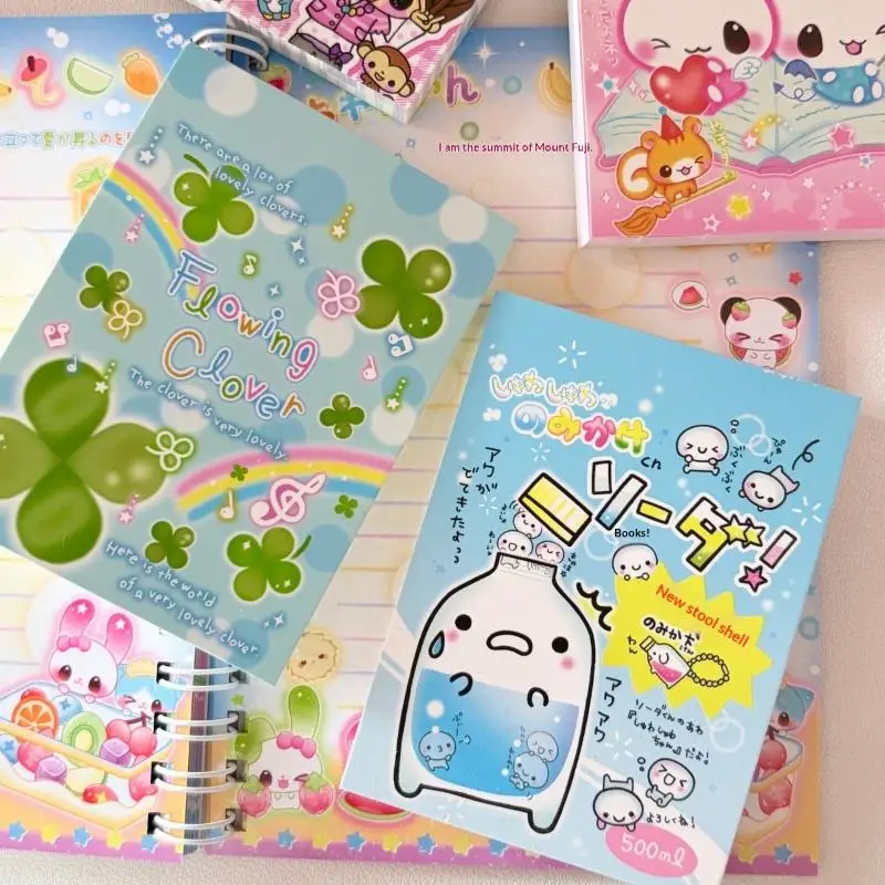 

70Sheets Japanese-style Girl Rabbit No Sticky Scrapbooking Memo Pads Message Paper Journal Notepad School Stationery