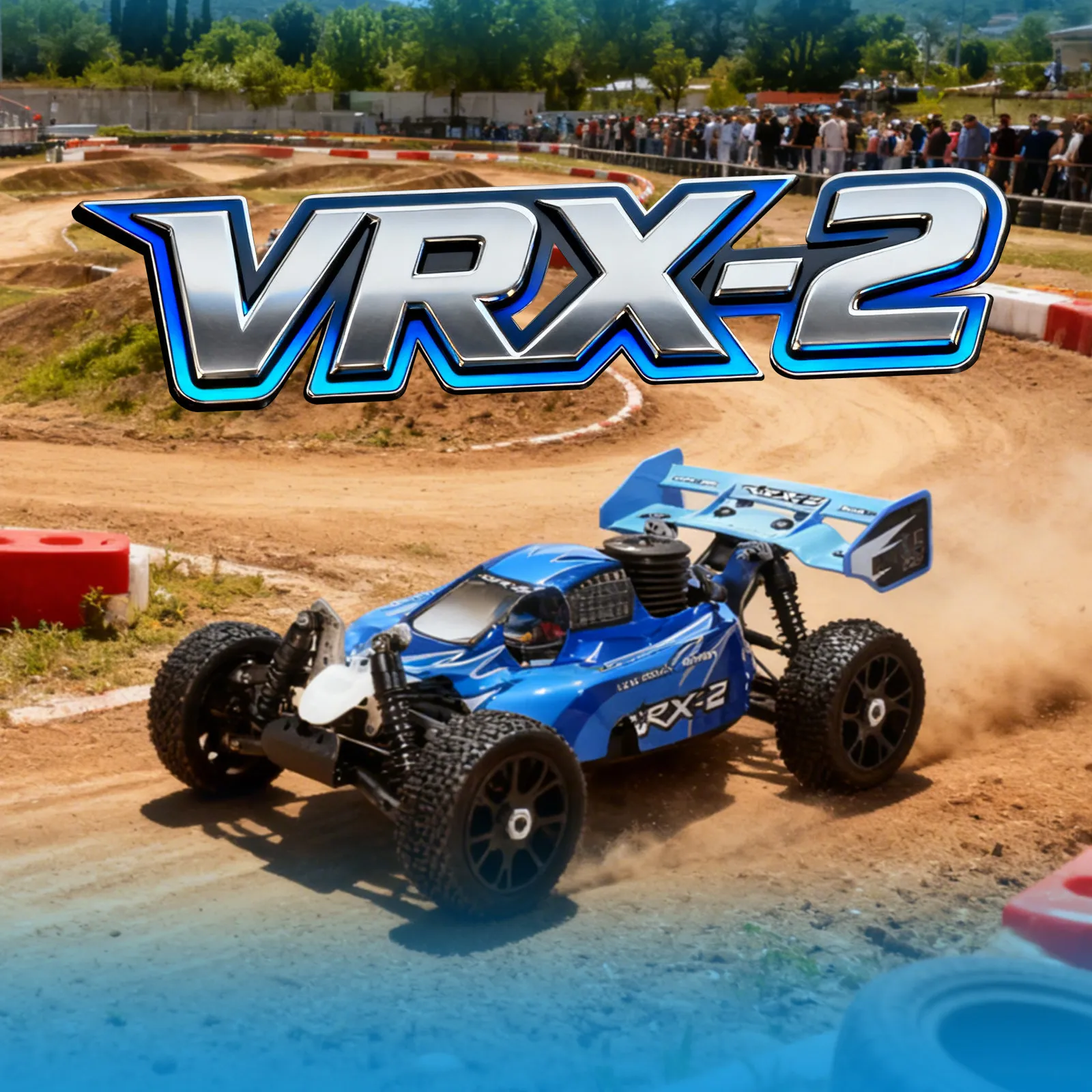 Off-Road Excitement With The Vrx Racing Rh802 Vrx-2 1/8 Nitro Rtr 4wd Buggy! Powered By A Sh.21 Nitro Engine