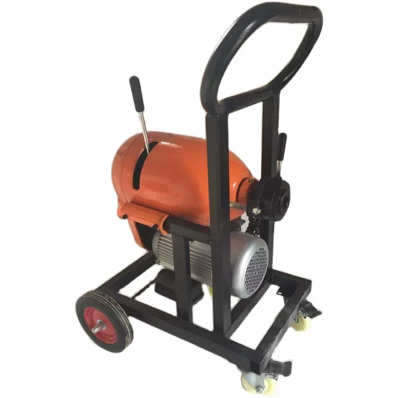 Upgrade New GQ-200 Pipe Dredging Electromechanical Municipal Large 4000w Outdoor Sewer Dredging Machine